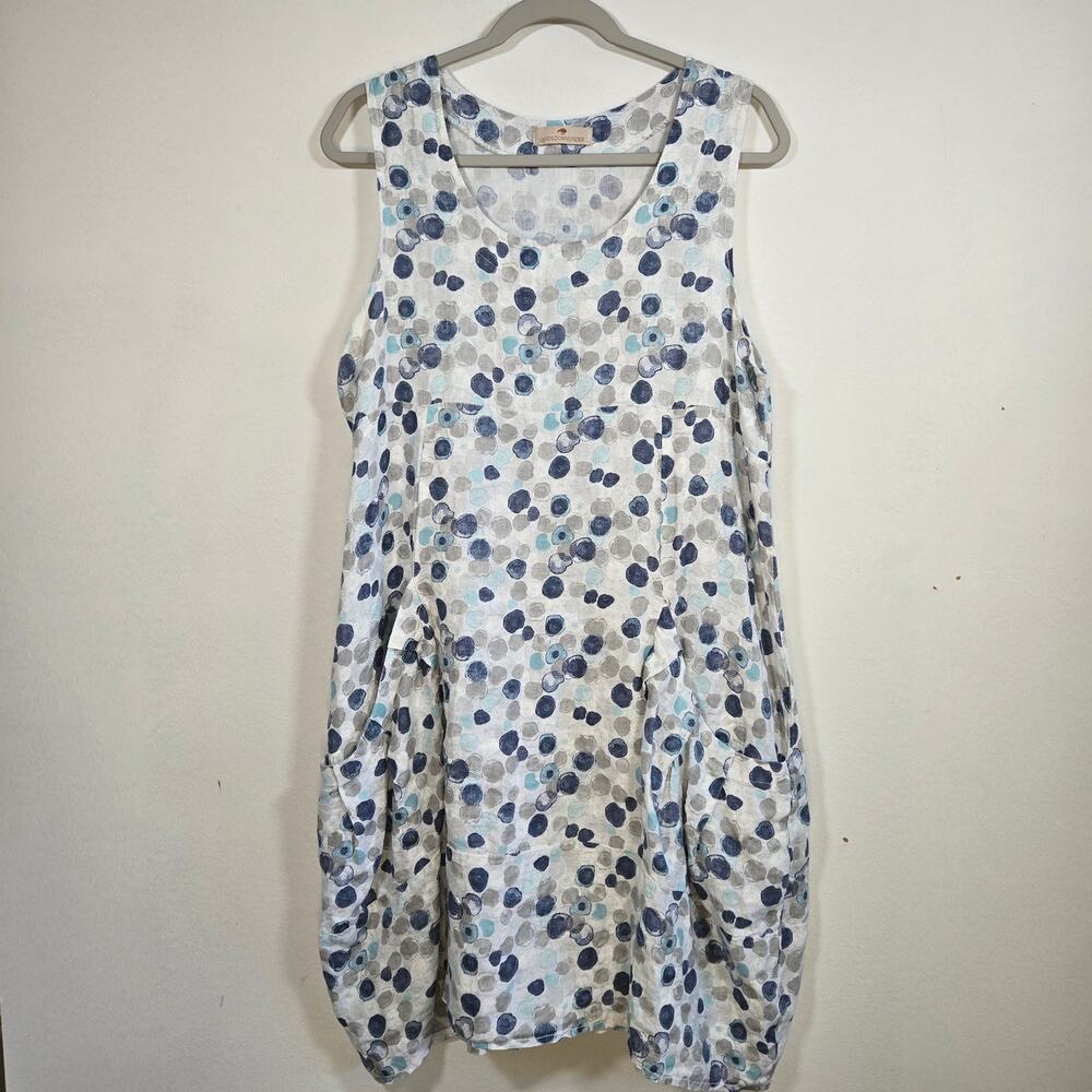 Lands Down Under Sleeveless Shift Dress. Size X Large.